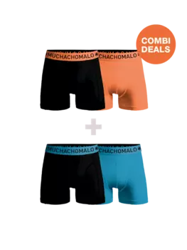 Мужские боксеры - 2+2 шт - мужские трусы Muchachomalo, мультиколор