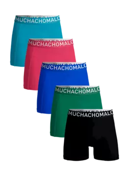 Мужские боксеры – 5 шт – мужские трусы Muchachomalo, мультиколор