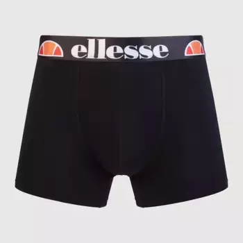 Мужские боксеры 6 шт. Модные плавки Ellesse, черный