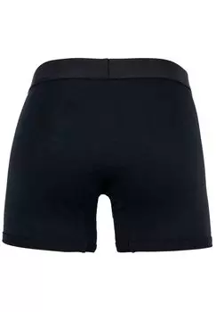 Мужские боксеры - CANETE, плавки, хлопок стрейч, логотип, однотонные VERSACE, черный