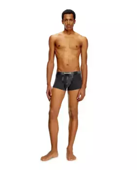 Мужские боксеры DIESEL с эффектом денима, черный