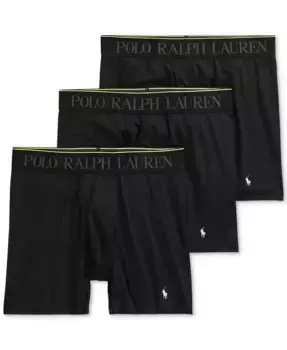 Мужские боксеры Flex Performance Air, 3 шт Polo Ralph Lauren, черный