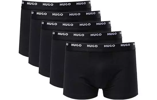 Мужские боксеры HUGO BOSS, Packof5(черный)