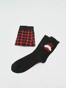 Мужские боксеры и носки с рождественской тематикой