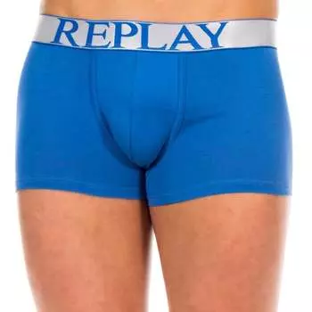 Мужские боксеры из эластичного хлопка и дышащей ткани m202152 Replay, синий