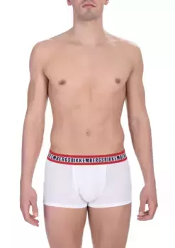 Мужские боксеры из белого хлопка Bikkembergs