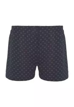 Мужские боксеры из чистого хлопка с минимальным принтом Dunmore, цвет Marine