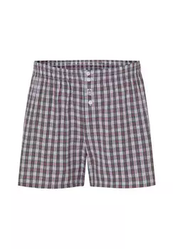 Мужские боксеры из классического поплина в клетку из хлопка El Bho NOCTURNO, зеленый