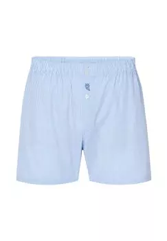 Мужские боксеры классические поплиновые хлопковые в полоску El Bho NOCTURNO, синий