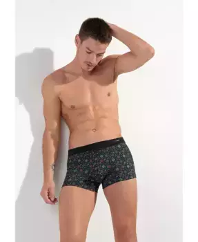 Мужские боксеры Menorca Comfort Boxer Briefs H01 HOM USA, черный