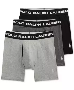 Мужские боксеры Perfect Pouch, 3 шт Polo Ralph Lauren, мультиколор