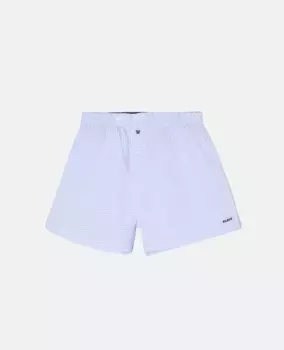 Мужские боксеры синего цвета в клетку Silbon, синий