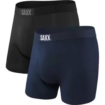 Мужские боксеры Ultra Fly (2 пары) Saxx Underwear, черный