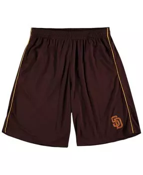 Мужские брендовые коричневые шорты из сетки San Diego Padres Big and Tall Fanatics