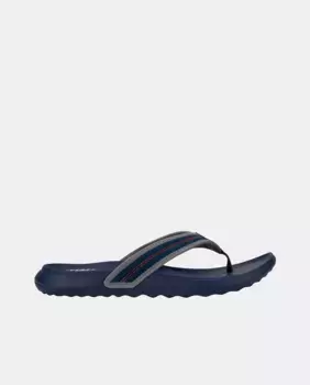 Мужские брезентовые шлепанцы с мягкой стелькой HeyDude, тёмно-синий