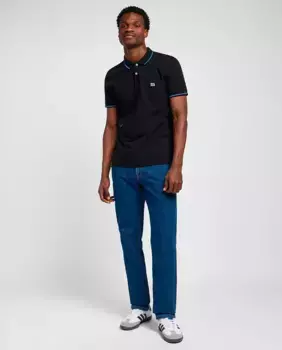 Мужские брюки Brooklyn Straight с 5 карманами Lee, синий индиго