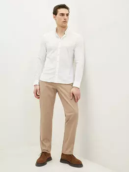 Мужские брюки чинос из габардина нормального кроя LCWAIKIKI Classic