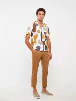 Мужские брюки чинос приталенного кроя LCW ECO, загар