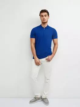 Мужские брюки чинос приталенного кроя LCWAIKIKI Classic, оптический белый