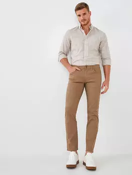 Мужские брюки чинос Slim Fit из габардина LCWAIKIKI Classic