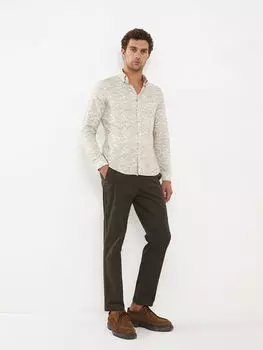 Мужские брюки чинос Slim Fit из габардина LCWAIKIKI Classic