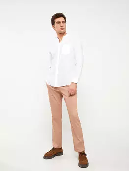 Мужские брюки чинос стандартного кроя LCW ECO, бежевый