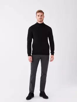 Мужские брюки чинос стандартного кроя LCWAIKIKI Classic, антрацит