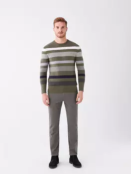 Мужские брюки чинос стандартного кроя LCWAIKIKI Classic, сизый