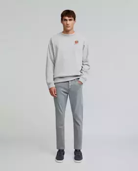 Мужские брюки чинос стандартного кроя со шлевками для ремня на талии Scalpers, серый