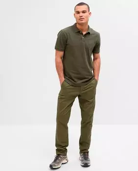Мужские брюки чинос узкого кроя v-essential Gap, серый