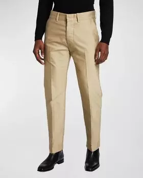 Мужские брюки чинос в стиле милитари TOM FORD, цвет Beige