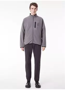 Мужские брюки-чиносы антрацитового цвета с нормальной талией и стандартной посадкой WA1XFC003 Экологичные брюки-чиносы Wrangler, антрацитовый