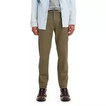 Мужские брюки-чиносы Levi's XX стандартного зауженного кроя, цвет Olive Night