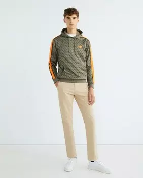 Мужские брюки-чиносы с карманами Guess, коричневый