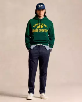 Мужские брюки-чиносы узкого кроя Prepster Polo Ralph Lauren, цвет Azul Cantbrico