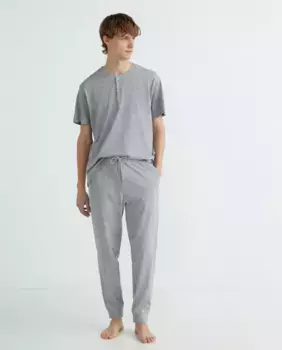 Мужские брюки длинной вязки Dustin, темно-серый