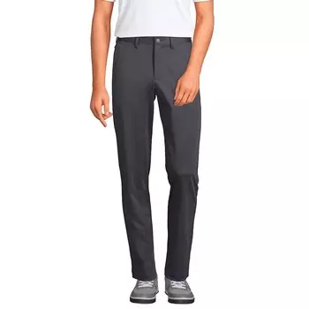 Мужские брюки для гольфа традиционного кроя Lands End Flex Performance Lands' End, цвет Charcoal