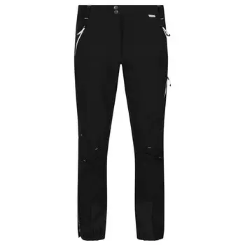 Мужские брюки для горного туризма, черные REGATTA, цвет negro
