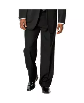 Мужские брюки для смокинга KS Signature с гладкой передней частью KingSize, черный