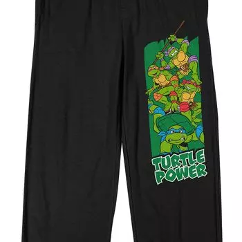 Мужские брюки для сна с черепахами-ниндзя Turtle Power Licensed Character