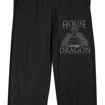 Мужские брюки для сна с логотипом House of Dragon Throne Licensed Character