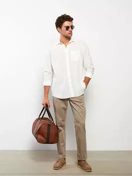 Мужские брюки Dobby стандартного кроя LCWAIKIKI Classic