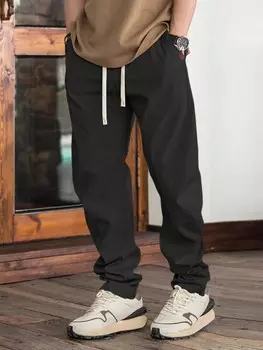 Мужские брюки-джоггеры Hypemode с кулиской на талии и карманом Manfinity, черный