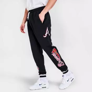 Мужские брюки-джоггеры New Era Logo Select Atlanta Braves MLB, синий