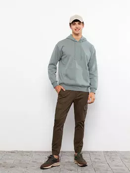 Мужские брюки-джоггеры Slim Fit из габардина LCW Casual