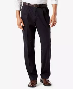 Мужские брюки Dockers со складками, черный