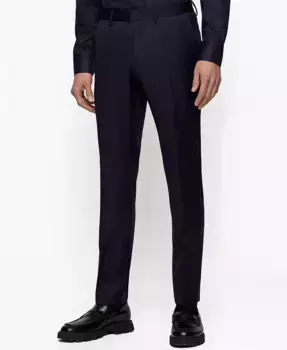 Мужские брюки Extra-Slim-Fit Hugo Boss, синий