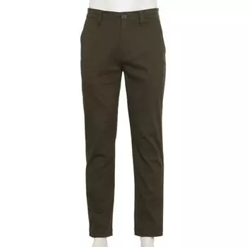 Мужские брюки из эластичного твила с комфортом Hallstatt, цвет black olive