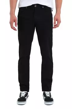 Мужские брюки из габардина Slimfit Arjen 634 Rodi, черный
