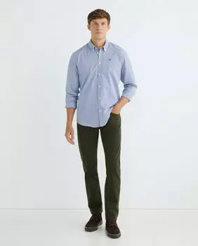 Мужские брюки из хлопка с пятью карманами North Sails, темно-зеленый